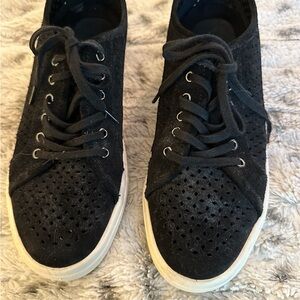 Vaneli sneakers. Black suede size 7.5 Medium.